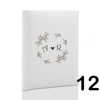 Album ślubny, wsuwany, 200 zdjęć 10x15, personalizowany, 12 wzorów